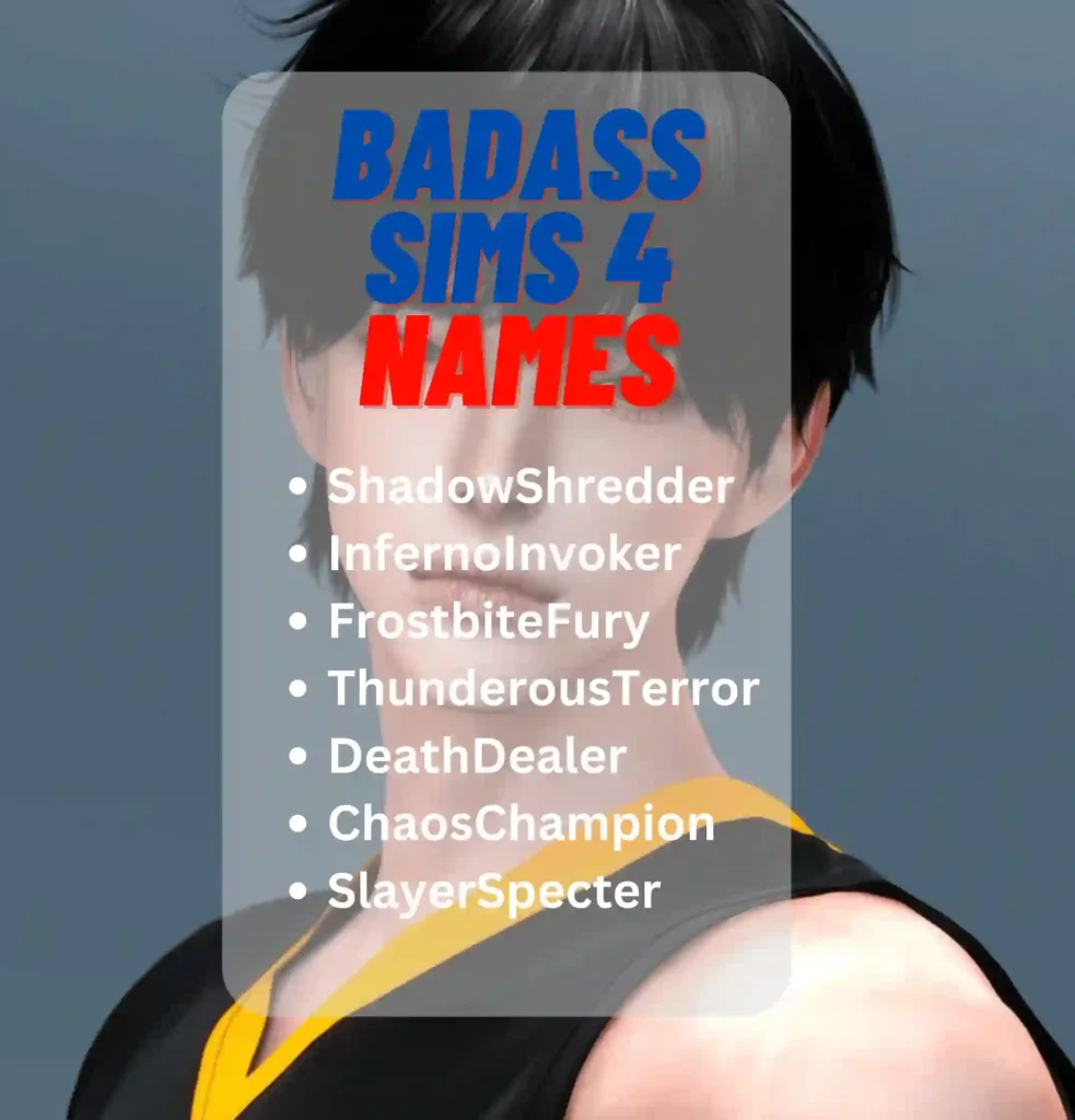 badass sims 4 names