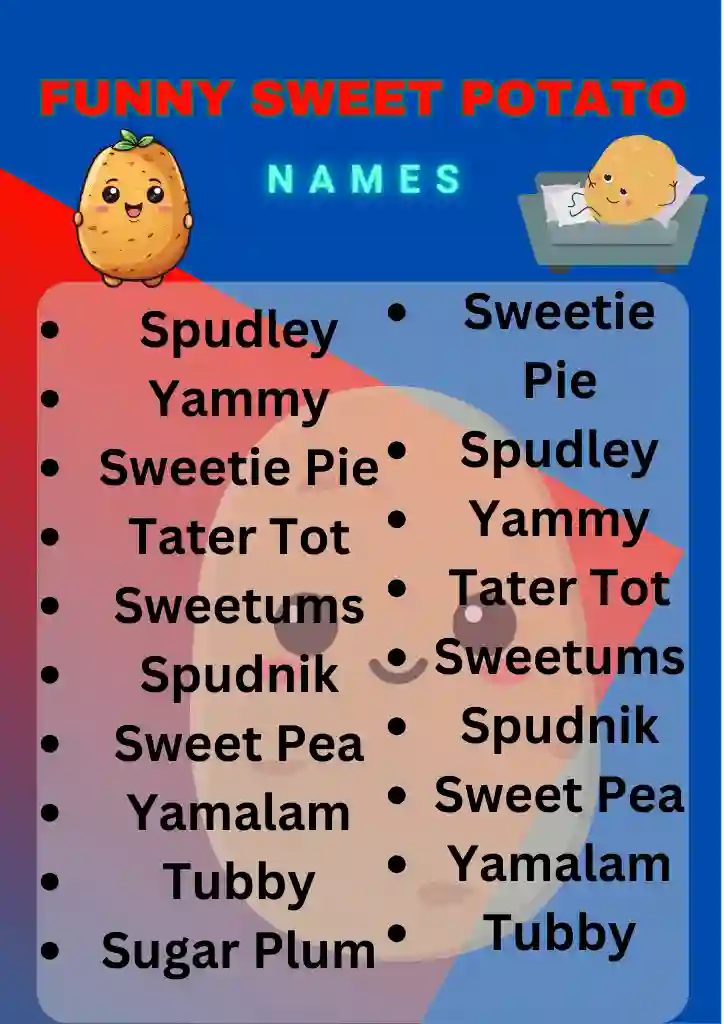 Cool And Funny Potato names