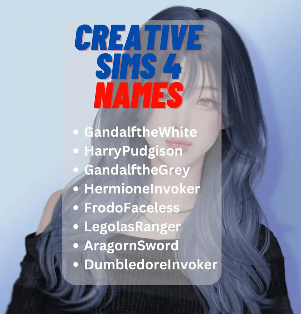 creative sims 4 names