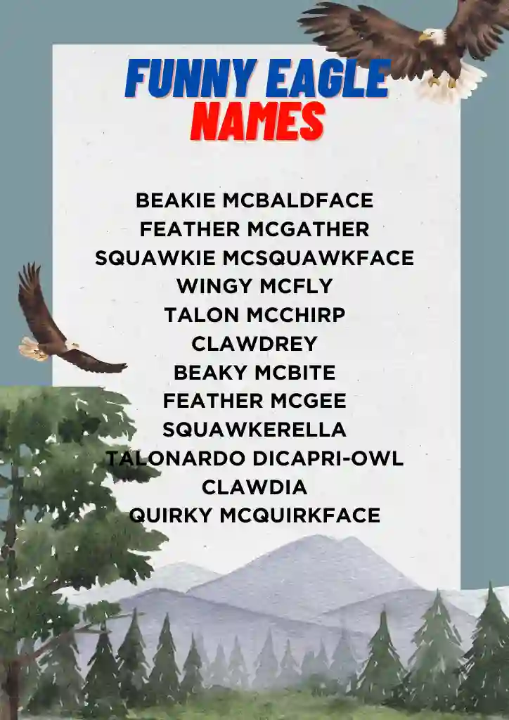 Unique And Funny Eagle Names