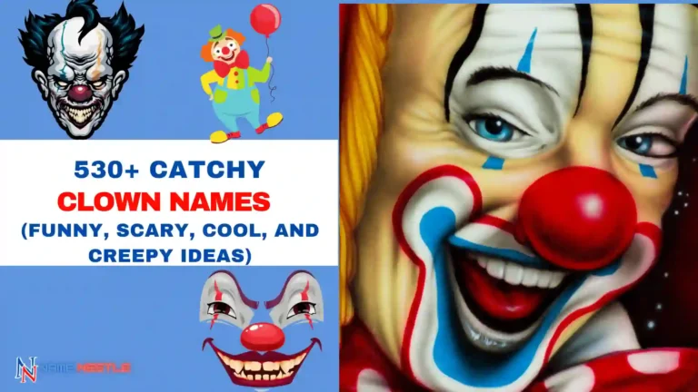 530+ Catchy Clown Names (Funny, Scary, Cool, And Creepy Ideas)