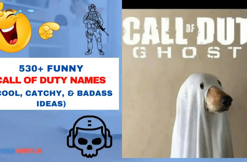 530+ Funny Call of Duty names (Cool, Catchy, & Badass Ideas)
