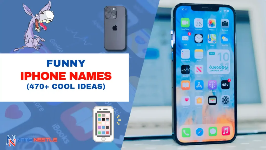 Funny iPhone Names (470+ Cool Ideas)