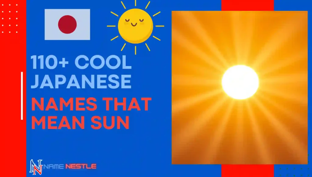 110+ Beautiful Japanese Names That Mean Sun