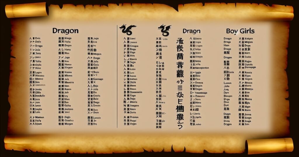 50+ Japanese Names that Mean Dragon For Boys And Girls