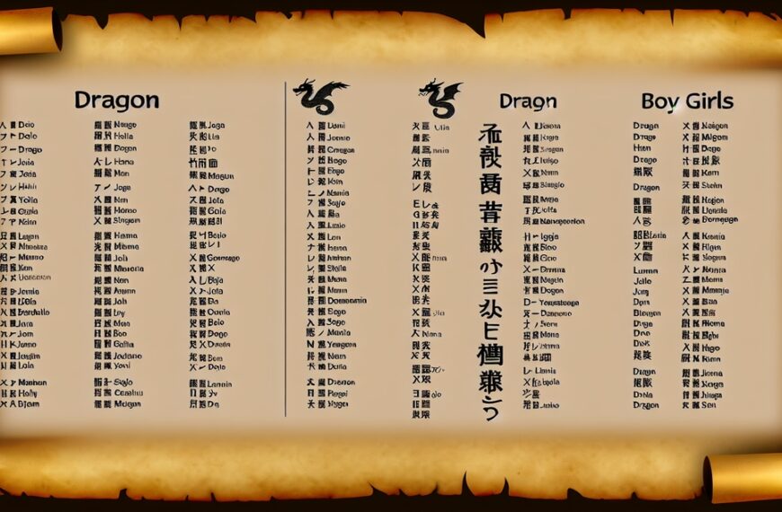 50+ Japanese Names that Mean Dragon For Boys And Girls