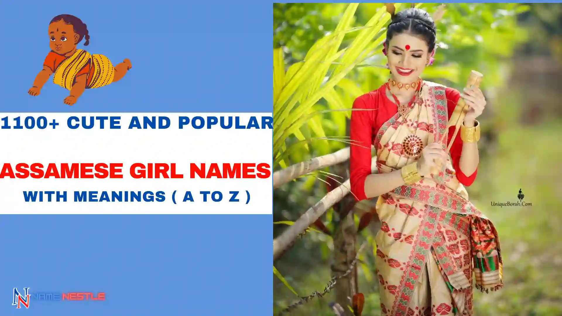 1100+ Cute And Popular Assamese Girl Names With Meanings ( A to Z )