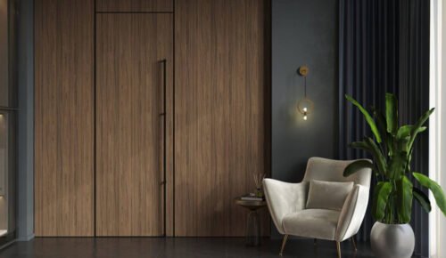 Stylish concealed doors