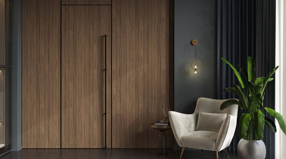 Stylish concealed doors